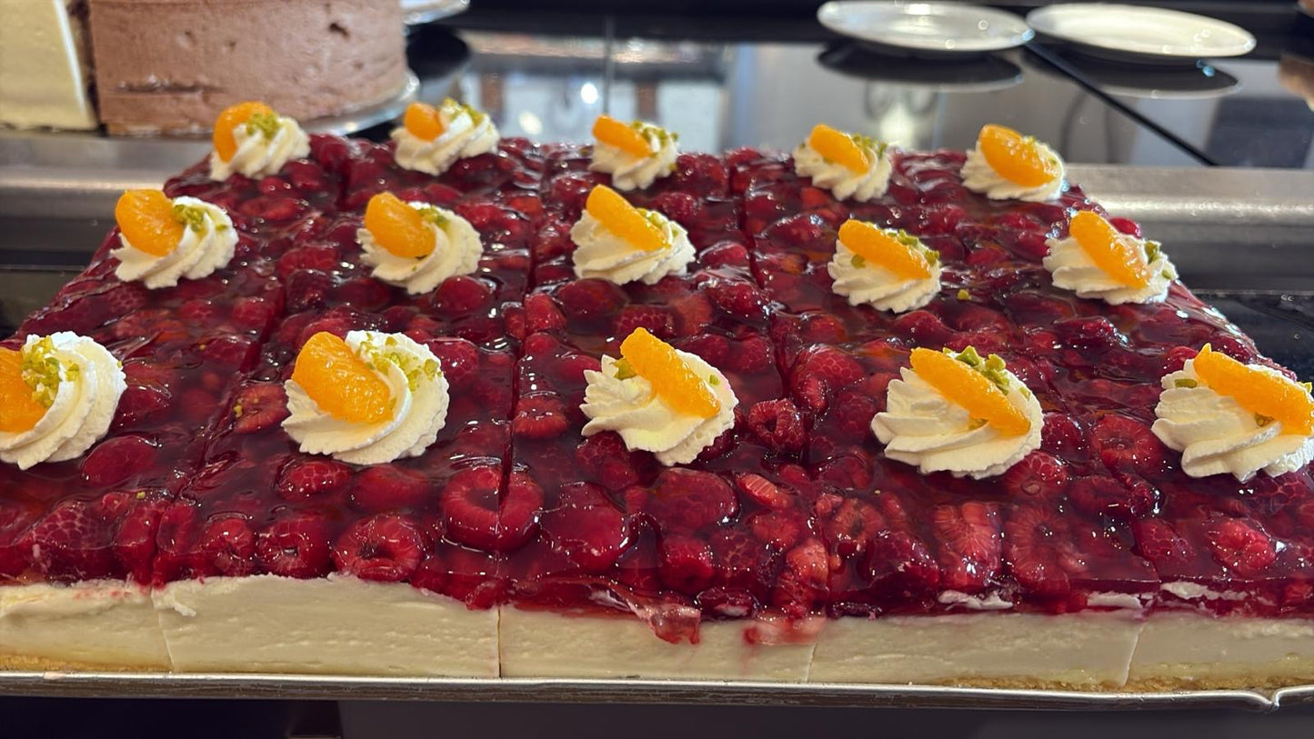 Himbeer-Joghurt-Schnitte