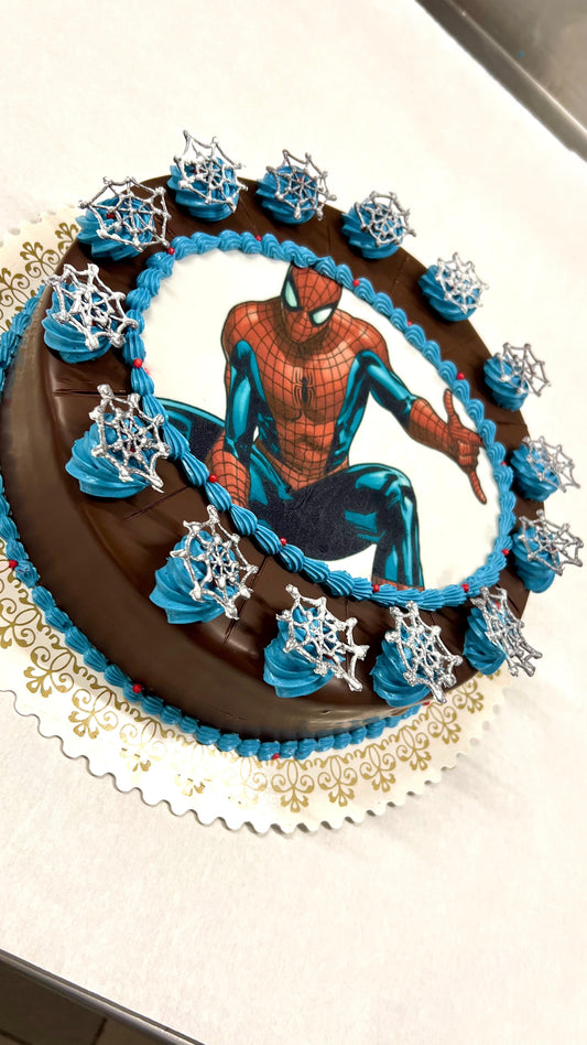 Spiderman-Torte